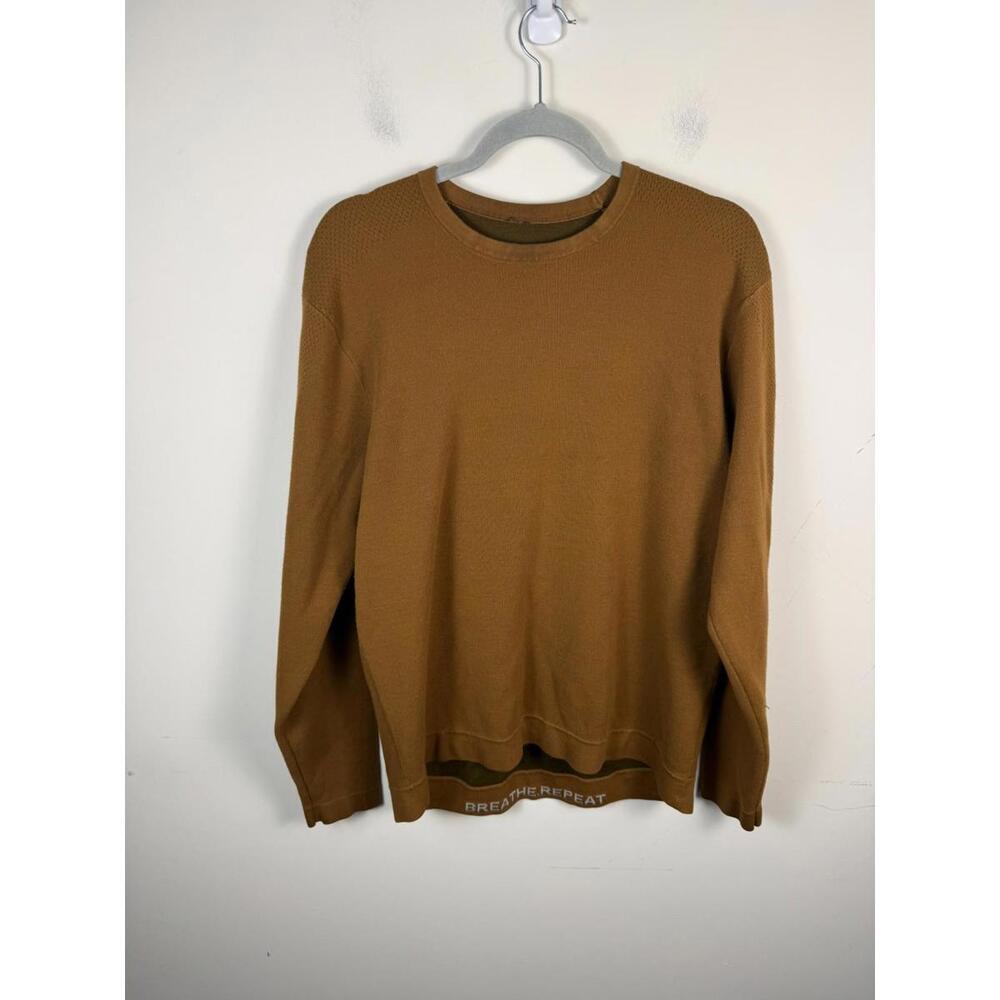 Lululemon‎ Cascade Coast Crew Merino Wool Outdoor Carmel XL